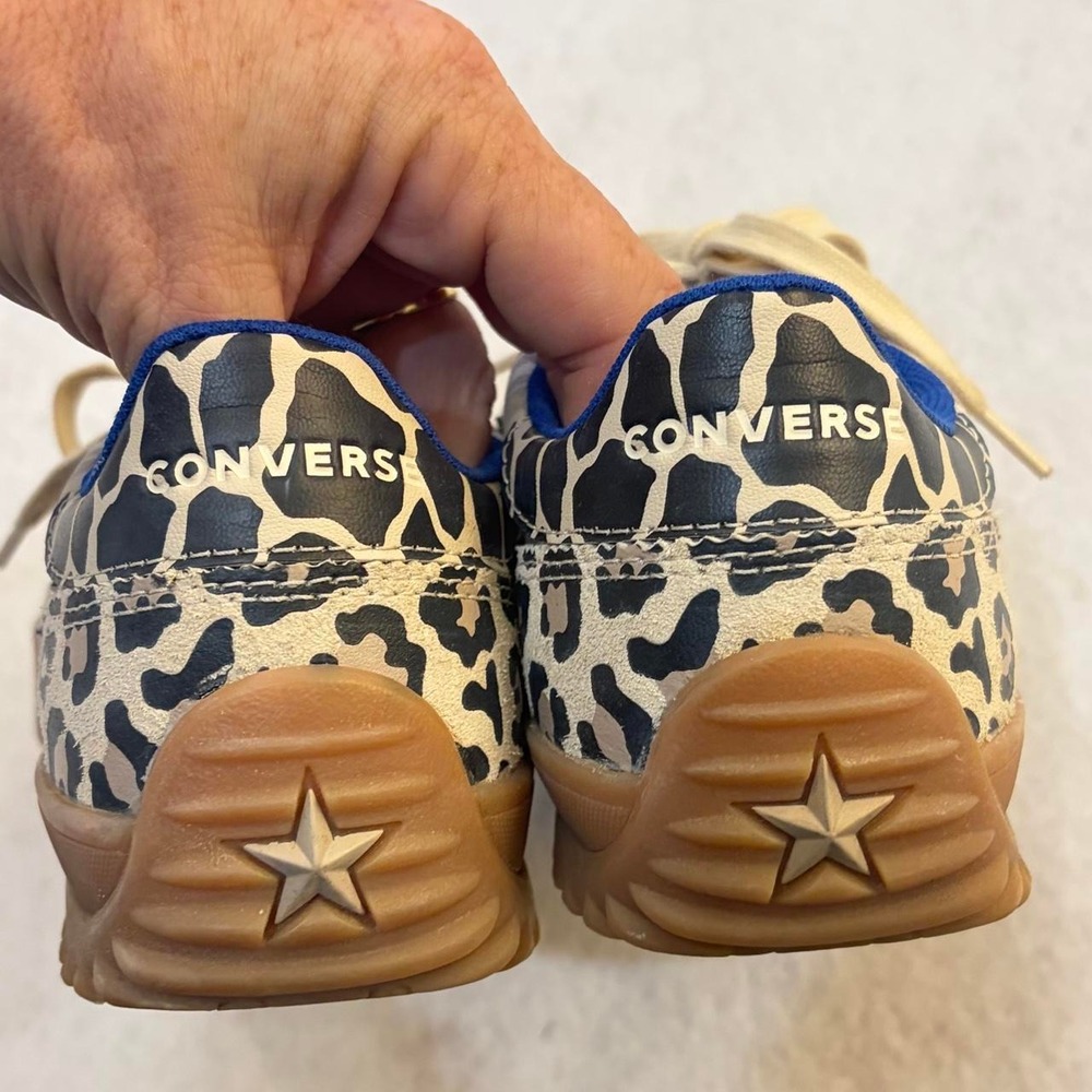 Converse Run Star Trainers "Animal Print" - NWOT Size‎ 8.5 - Picture 2 of 7
